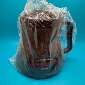 Tim Hortons Fat Bottom Wide Base Travel Cup Coffee Tea Non Slip 20 oz NEW